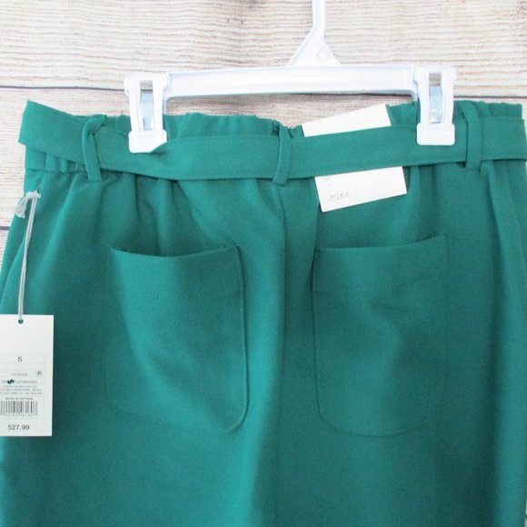 a new day Slim Ankle High Rise Stretch Pants Green - Picture 6 of 9